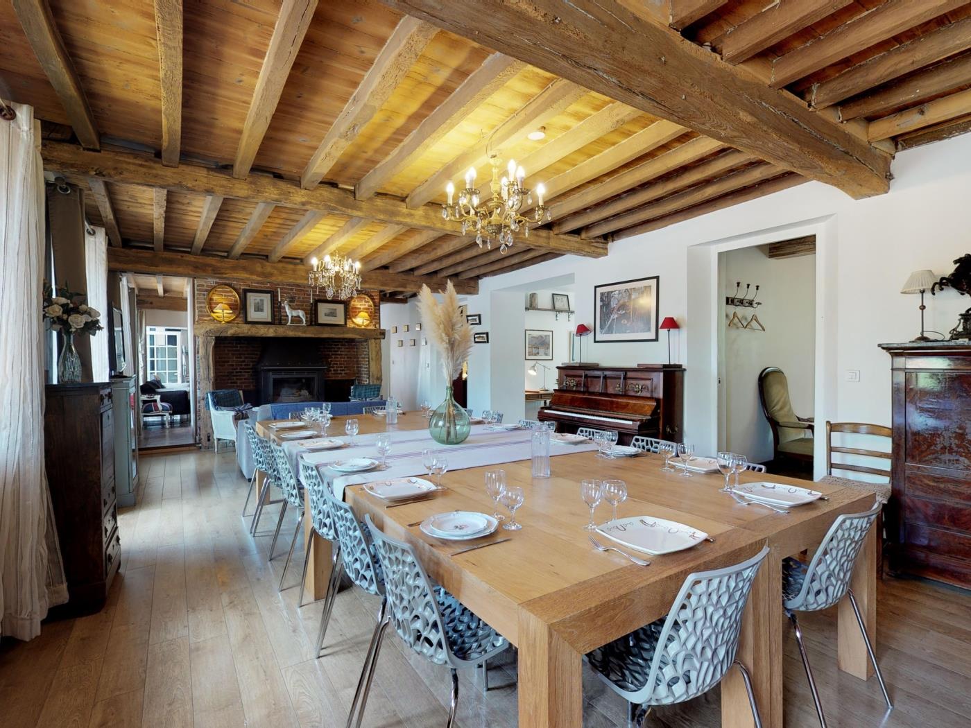 image Jolie Maison dans une écurie 15pers : 15min Amiens 10