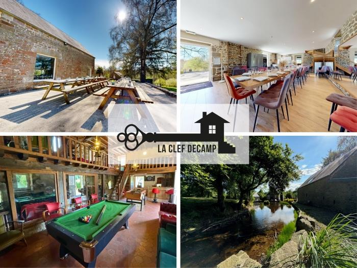 image Moulin du Gast 35 people: unusual housing,jacuzzi sauna billiards 0