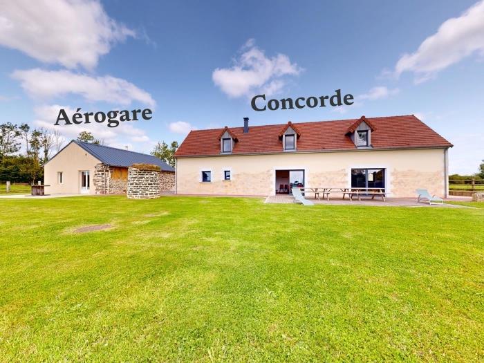 image Concorde Aérogare 25 pers 2 Gîtes : jacuzzi, baby airhockey 4