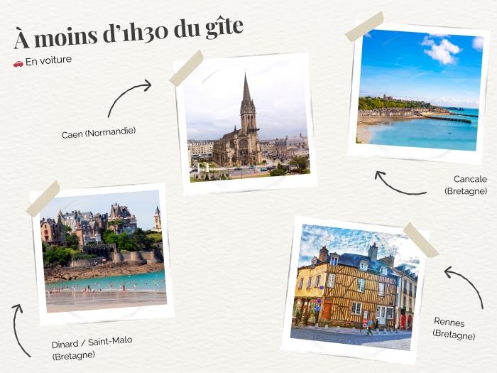 image Cottage Pêcheur + Annexe 12 people view Mont St-Michel 33