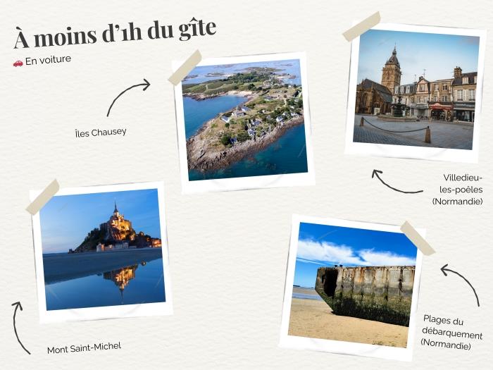 image Cottage Pêcheur + Annexe 12pers vue Mont St-Michel 44