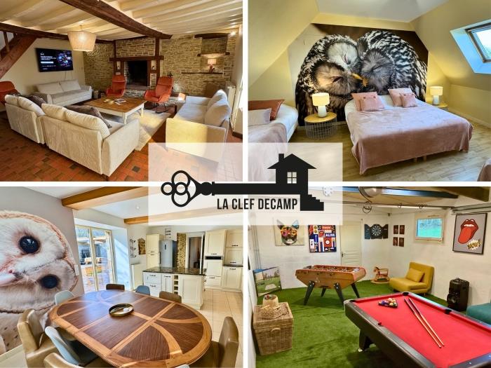 image Hibou 15 pers : jacuzzi, billard, baby foot 0