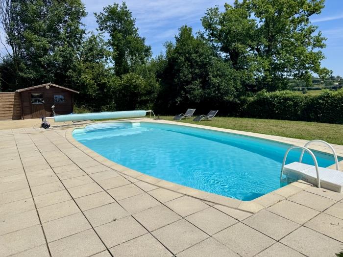 image La Longère 1750 30pers Hambye, piscine grand jardin 9