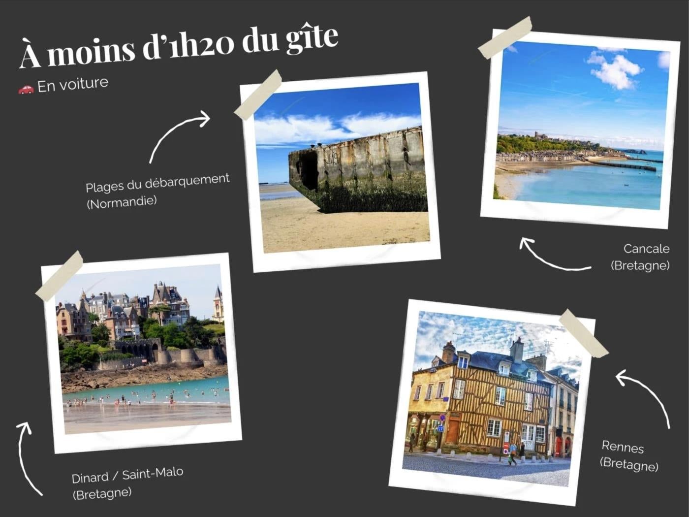 image Villa et Cour Dei 25 pers, 2 maisons de ville à Villedieu-les-Poêles 35