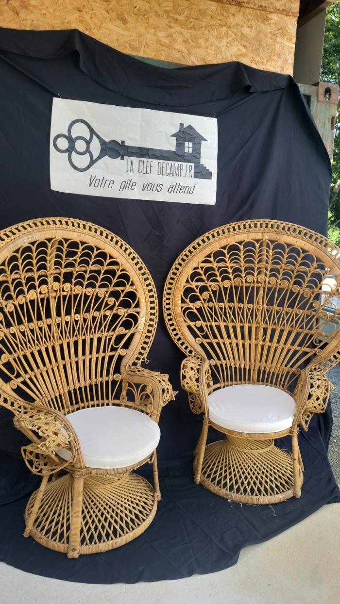 Fauteuils mariage